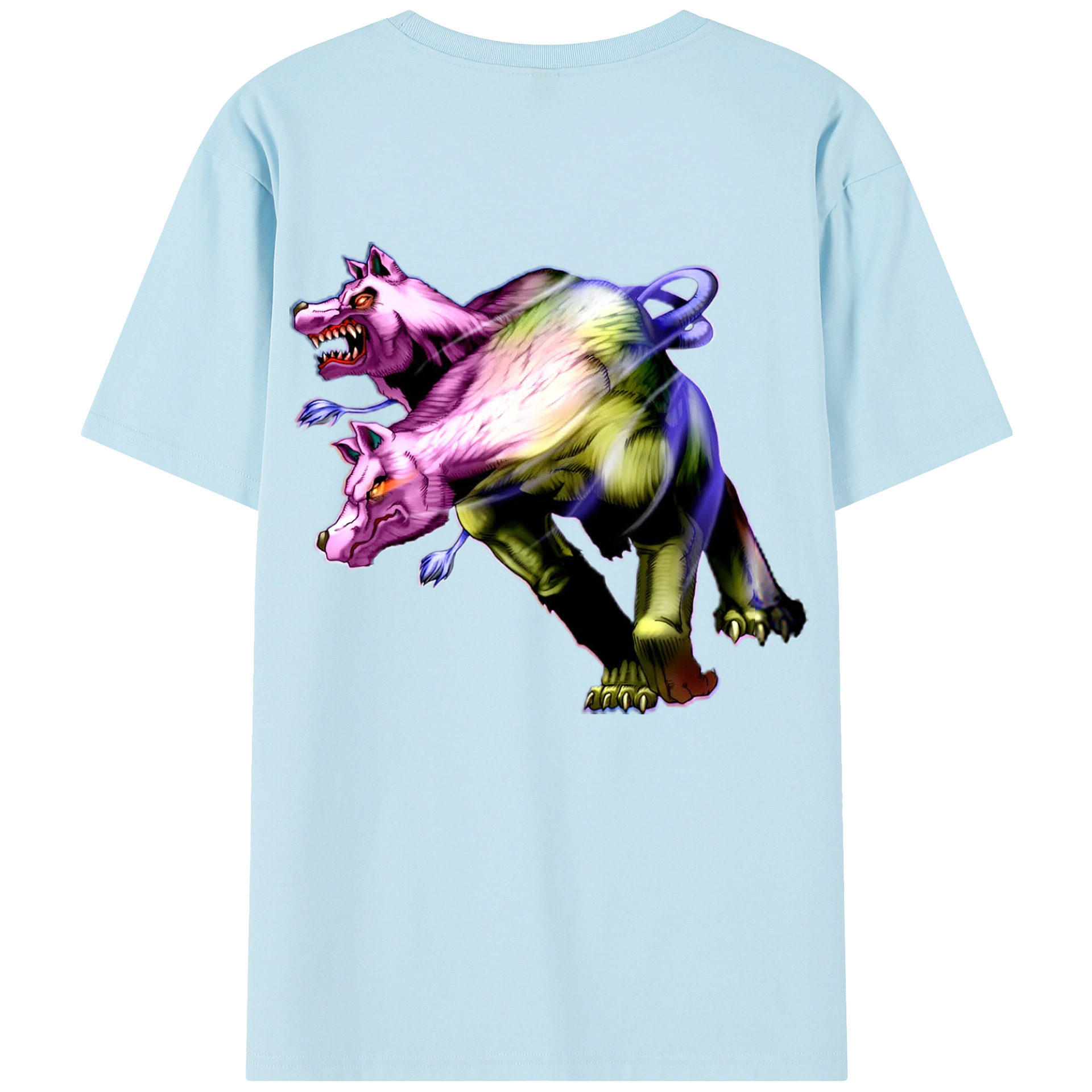 （画像用） 遊☆戯☆王 Yu-Gi-Oh! 綿100％半袖Tシャツ（背面プリント）